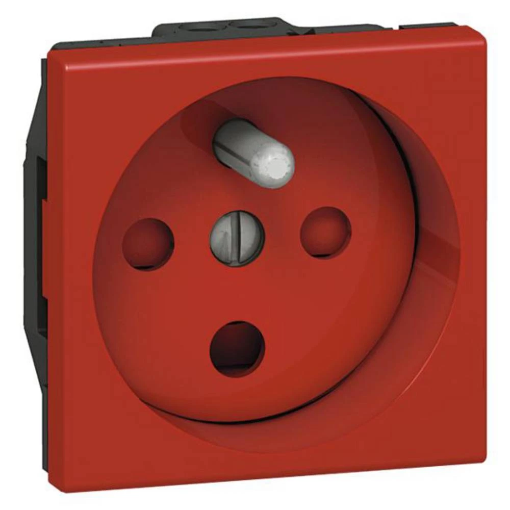 Legrand   utičnica Mosaic crvena 077114 slika