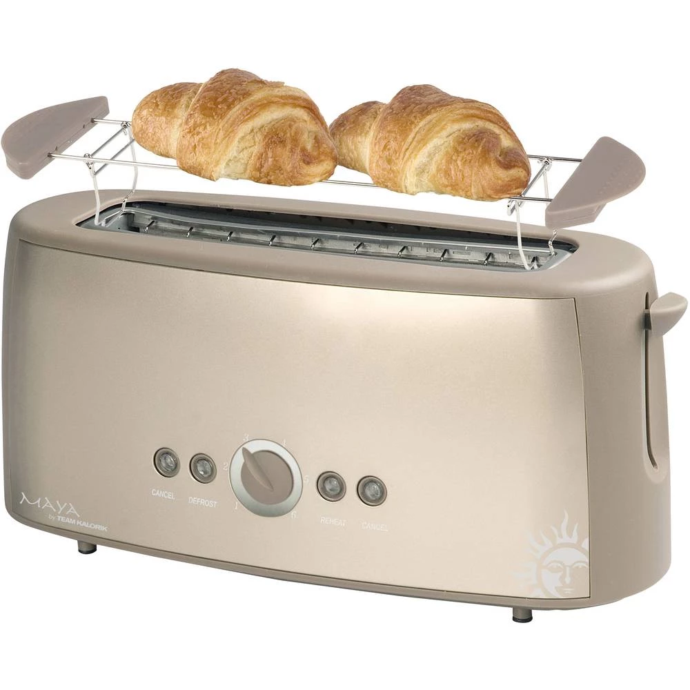 Toster S grijačem TKG Team Kalorik TKG TO 1007 MY Zlatni efekt slika
