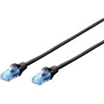Digitus DK-1512-030/BL RJ45 mrežni kabel, Patch kabel cat 5e U/UTP 3.00 m crna upleteni parovi 1 St.