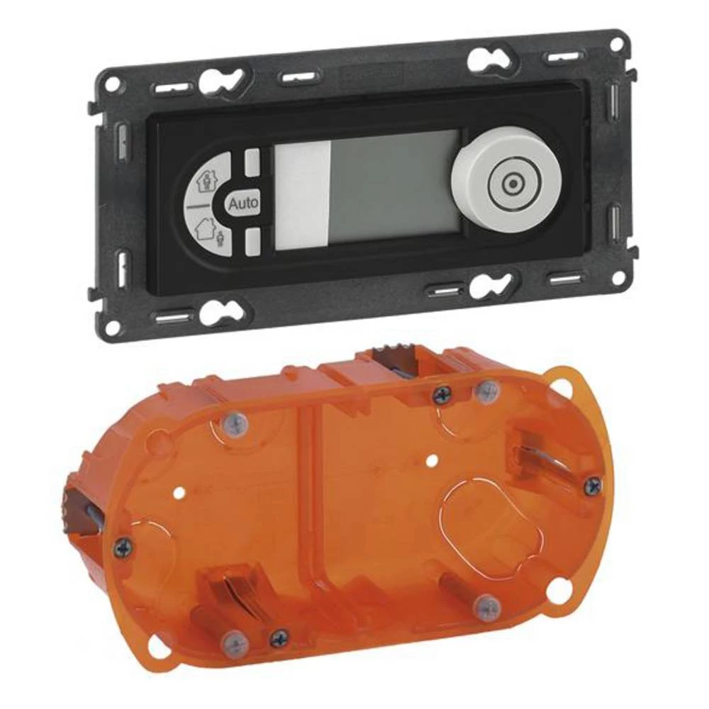 Legrand   regulator temperature Valena Life Allure crna 755338 slika