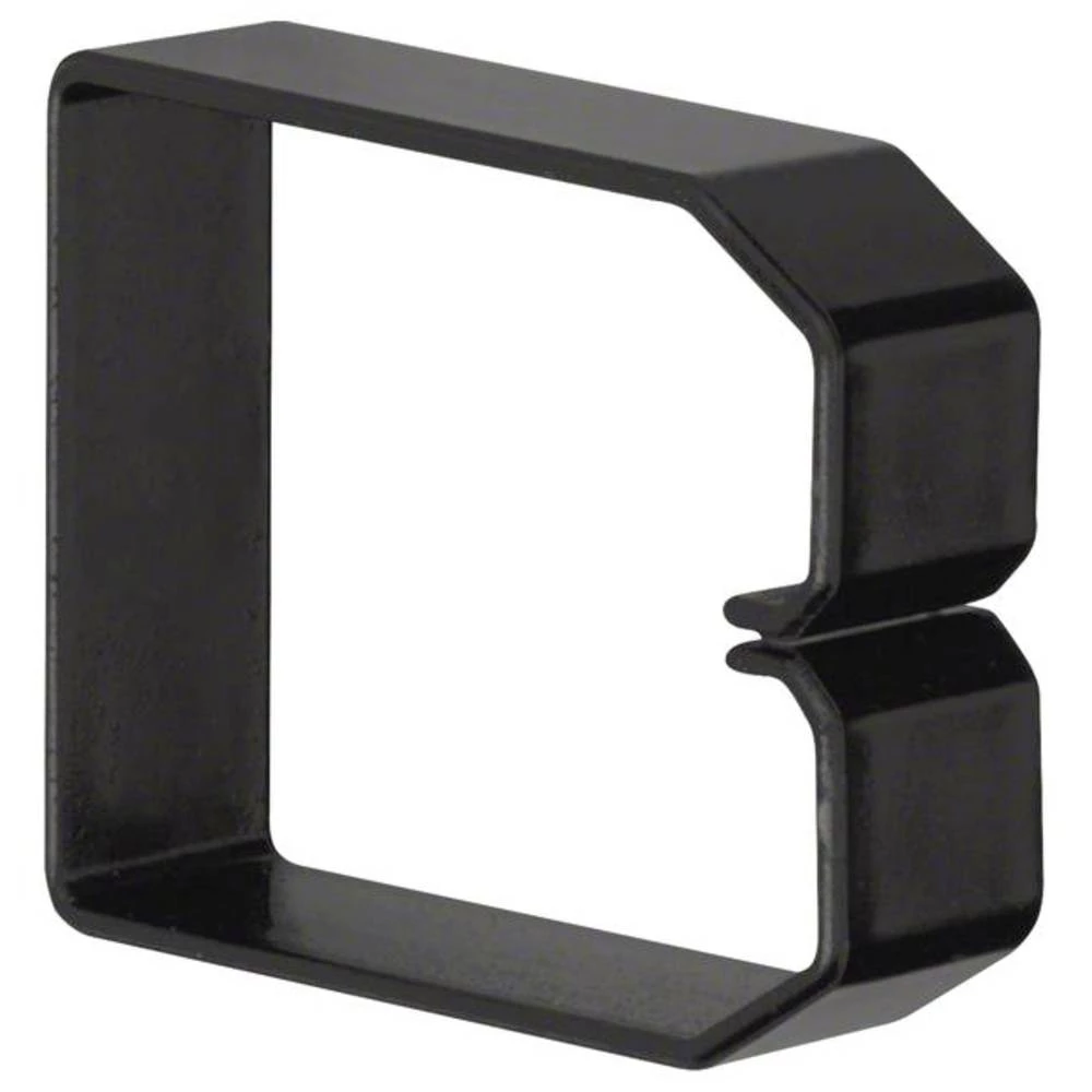 Hager B800603 obujmica PVC za kanal za ožičenje BA6 80x60mm crna Hager B800603 spajalica (Š x V) 60 mm x 75 mm 1 St. slika