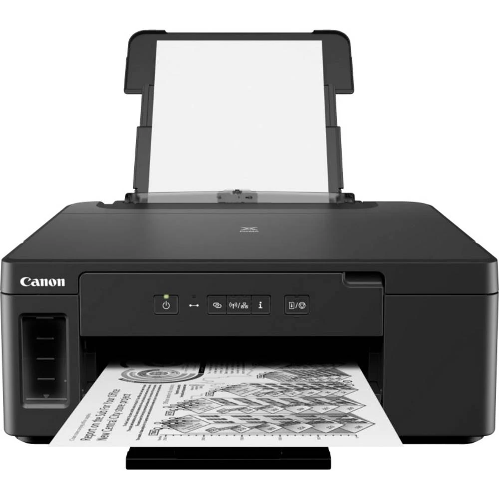 Canon PIXMA GM2050 Crbo-bijeli tintni pisač A4 Sustav spremnika tinte, LAN, WLAN, Duplex slika
