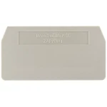 Završne i pregradne ploče ZAP/TW ZDK2.5 1674730000 Weidmüller bež 1 komad