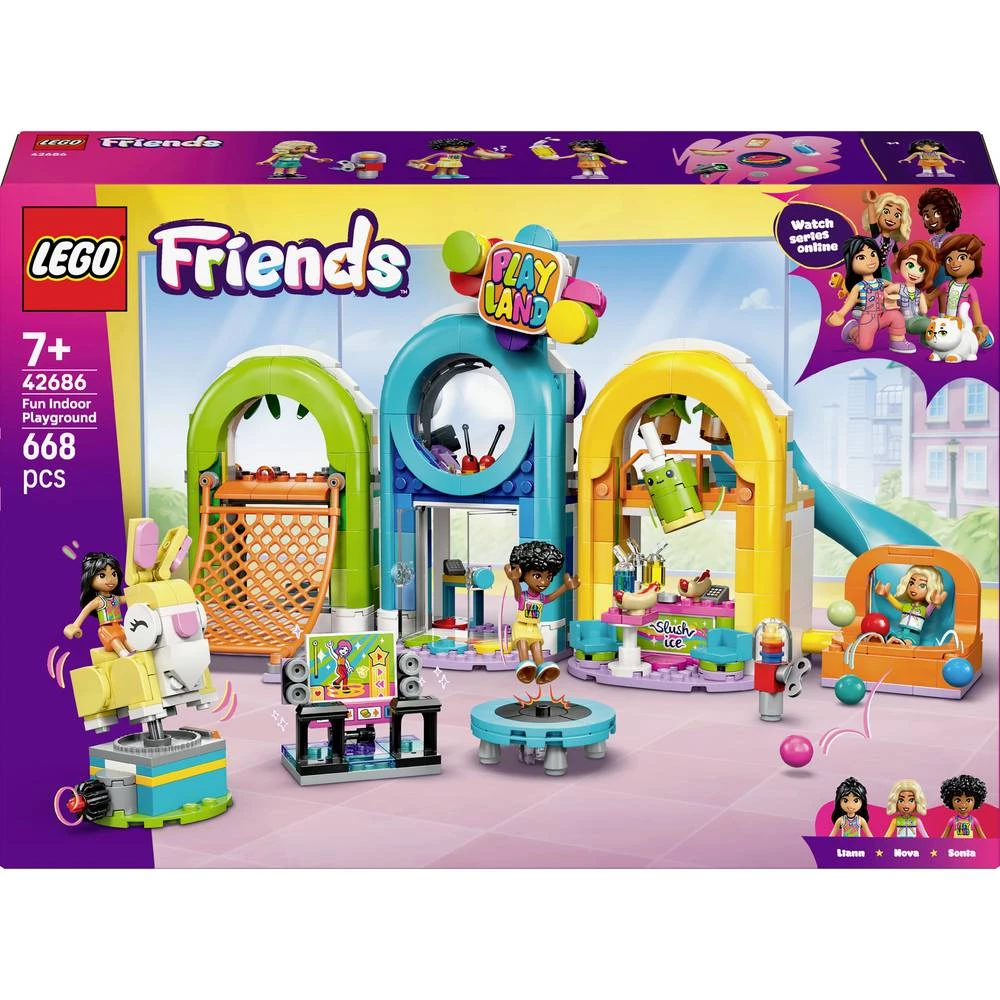 42686 LEGO® FRIENDS Kul unutarnje igralište (42686); Set za igranje uloga slika