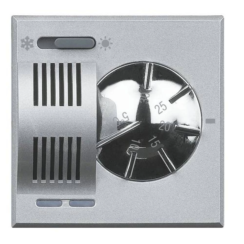 Legrand   regulator temperature Axolute aluminij boja HC4442 slika