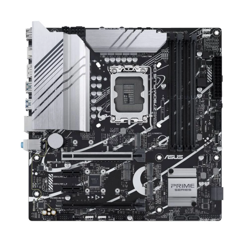 Asus PRIME Z790M-PLUS D4 matična ploča Baza Intel® 1700 Faktor oblika (detalji) Micro-ATX Set čipova matične ploče Intel® Z790 slika