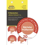 Avery-Zweckform 7904 inspekcijska naljepnica 20XX crvena (Ø) 30 mm 30 mm 80 St.
