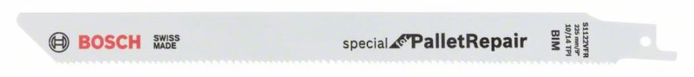 List sabljaste pile S 1122 VFR, Specijal za popravak paleta, 100 Pack Bosch Accessories 2608658031 slika