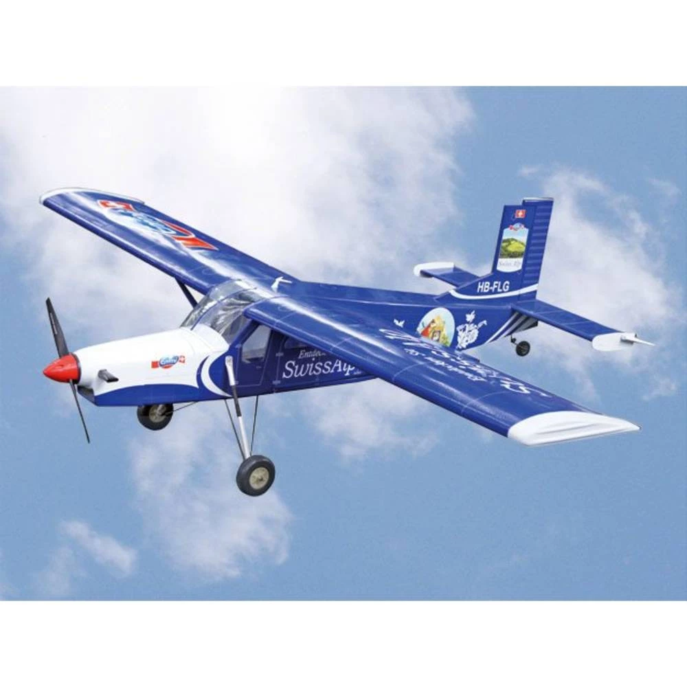 VQ Pilatus Porter (Patrouille Swiss Alps) RC model motornog zrakoplova ARF 1580 mm slika