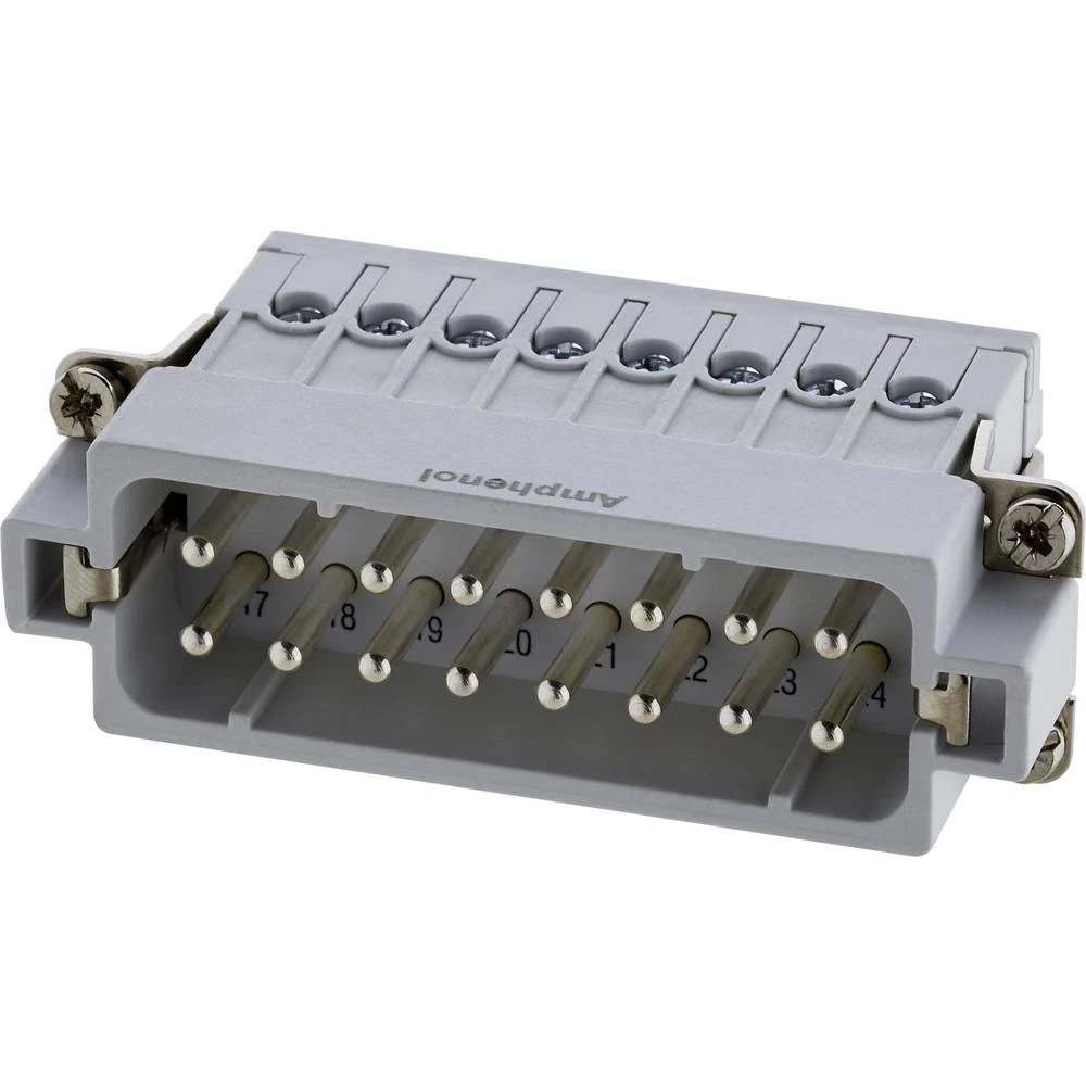 Muški umetak posrebreni kontakti Amphenol C146 10A016 002 4 50 ST slika