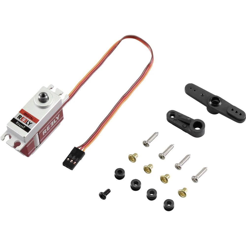 Reely Standardni servo R2411T Digitalni servo Materijal prigona: Metal Sustav utičnica: JR slika
