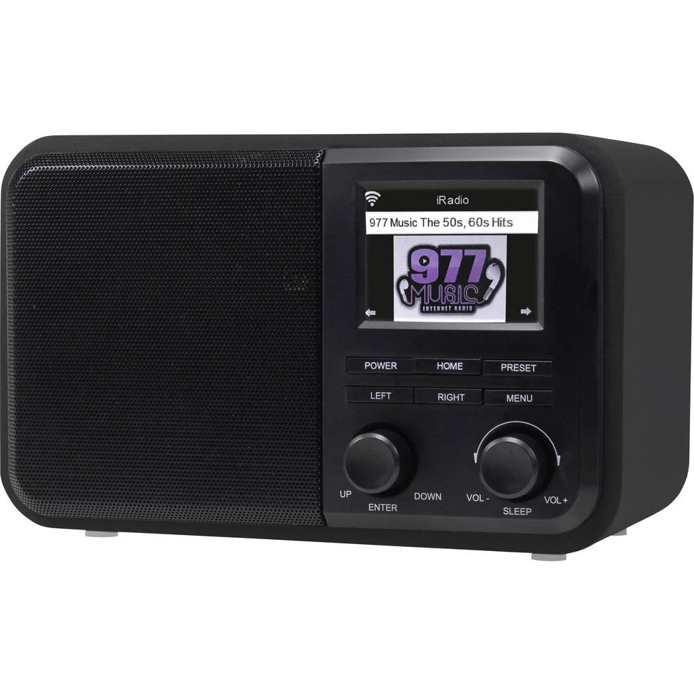 Internet Stolni radio Denver IR-130 DLNA, WLAN Podržava DLNA Crna slika