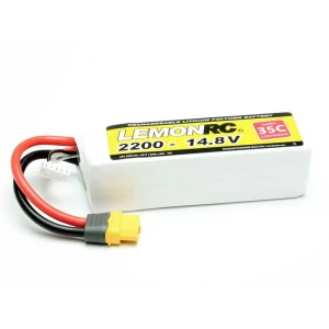 LemonRC lipo akumulatorski paket za modele 14.8 V 2200 mAh Broj ćelija: 4 35 C softcase XT60 slika