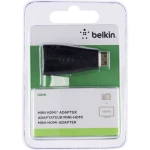 HDMI Adapter [1x Muški konektor Mini HDMI tipa C - 1x Ženski konektor HDMI] Crna pozlaćeni kontakti Belkin