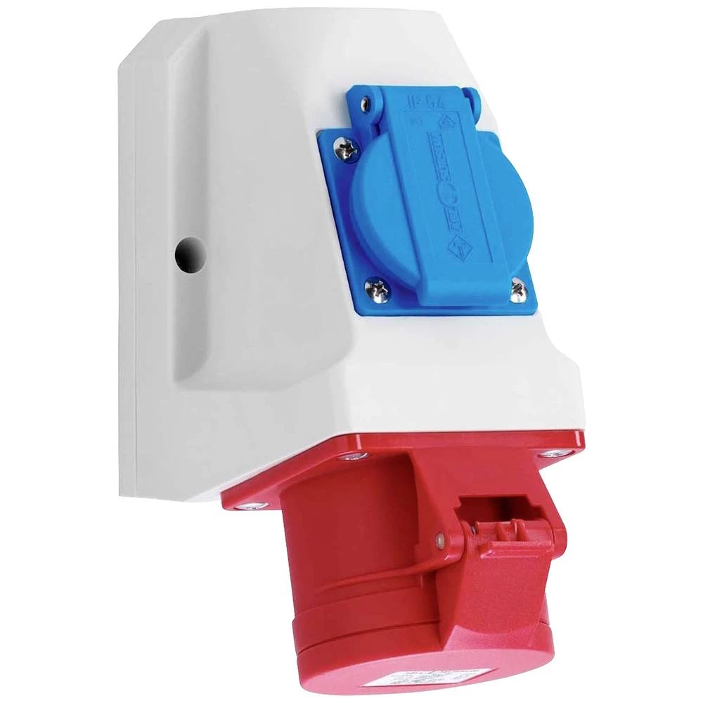 ABL Sursum D51S331 D51S331 CEE zidna utičnica 16 A 5-polni 400 V 5 St. slika