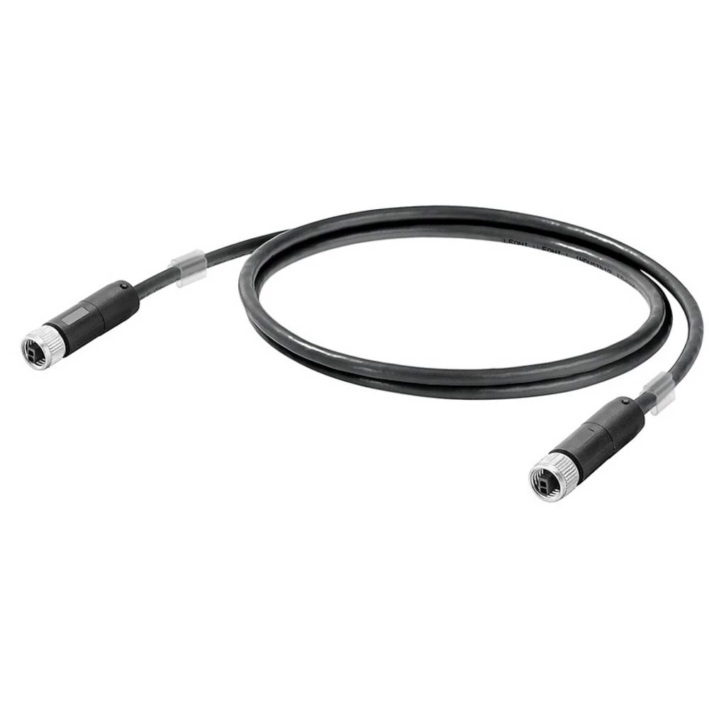 Jednoparni Ethernet kabel (sklopljen), M8 SPE (IEC 63171-5) kontakt utičnice IP67 ravno, M8 SPE (IEC 63171-5) kontakt utičnice IP67 ravno, Weidmüller 2726050150 utični konektor za senzor/aktivator,... slika