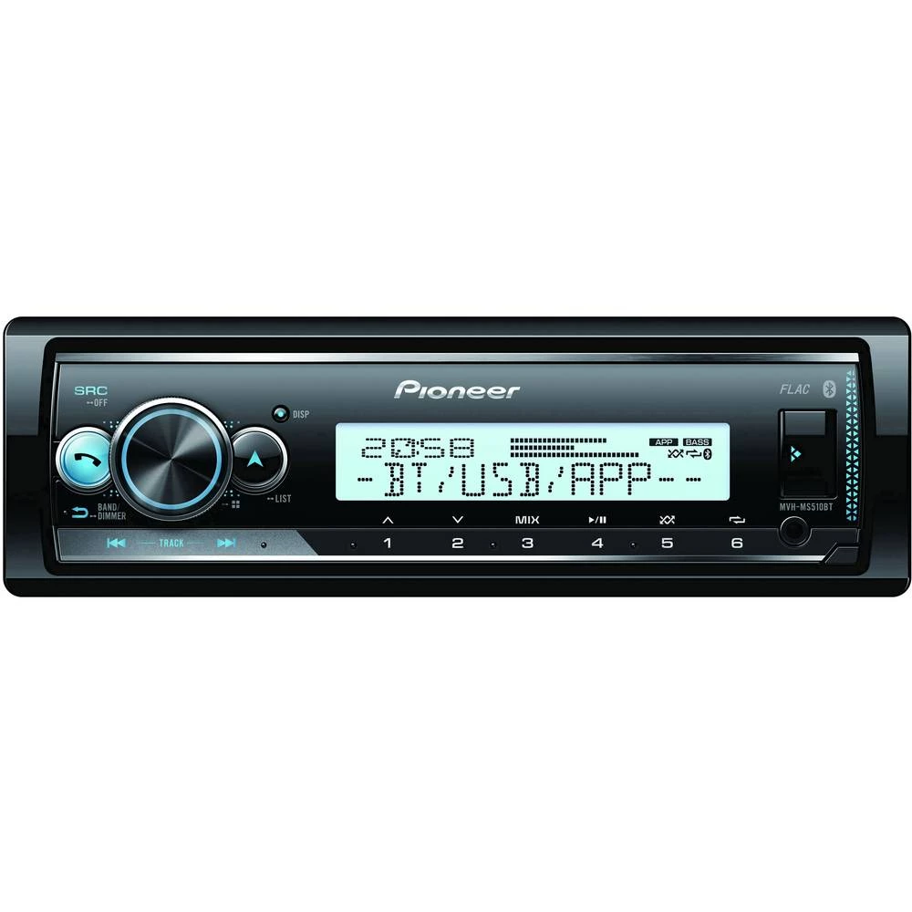 Pioneer MVH-MS510BT Autoradio Zaštiteno od prskanja slika