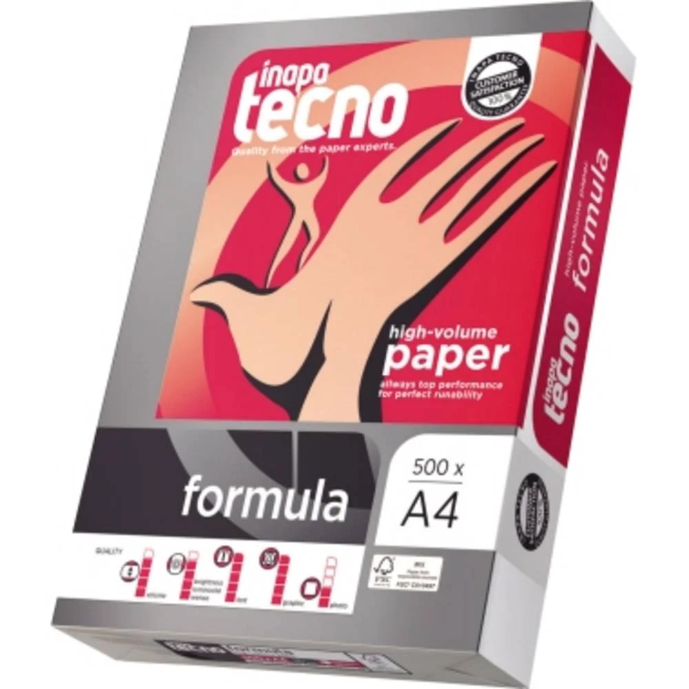 Univerzalni papir za printer Inapa Tecno formula 020707510011 DIN A4 75 gm&sup2; 500 Stranica Bijela slika