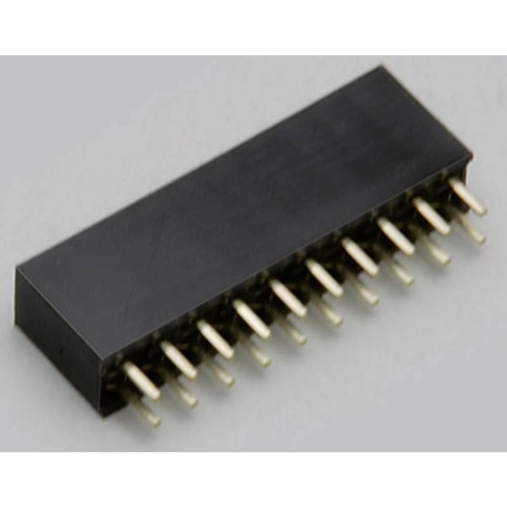 TRU COMPONENTS Gredni utični konektor Raster: 2 mm Ukupan broj polova: 34 Broj redova: 2 1 ST slika