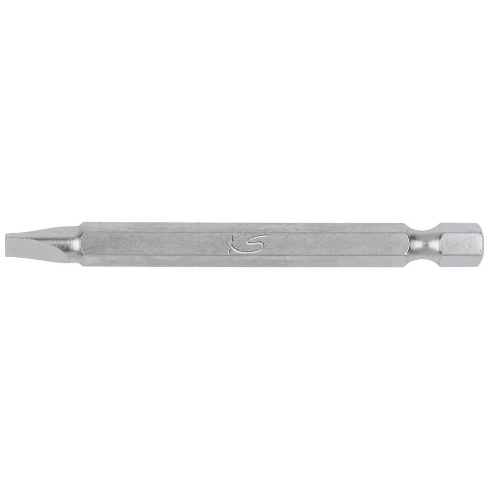 KS Tools 911.7817 pljosnati bit 1.5 mm S2 čelik poniklovani E 6.3 kom. slika