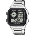 Casio kvarčni ručni sat AE-1200WHD-1AVEF (Š x V x D) 42.1 x 45 x 12.5 mm  Materijal kućišta=smola Materijal (narukvica)=