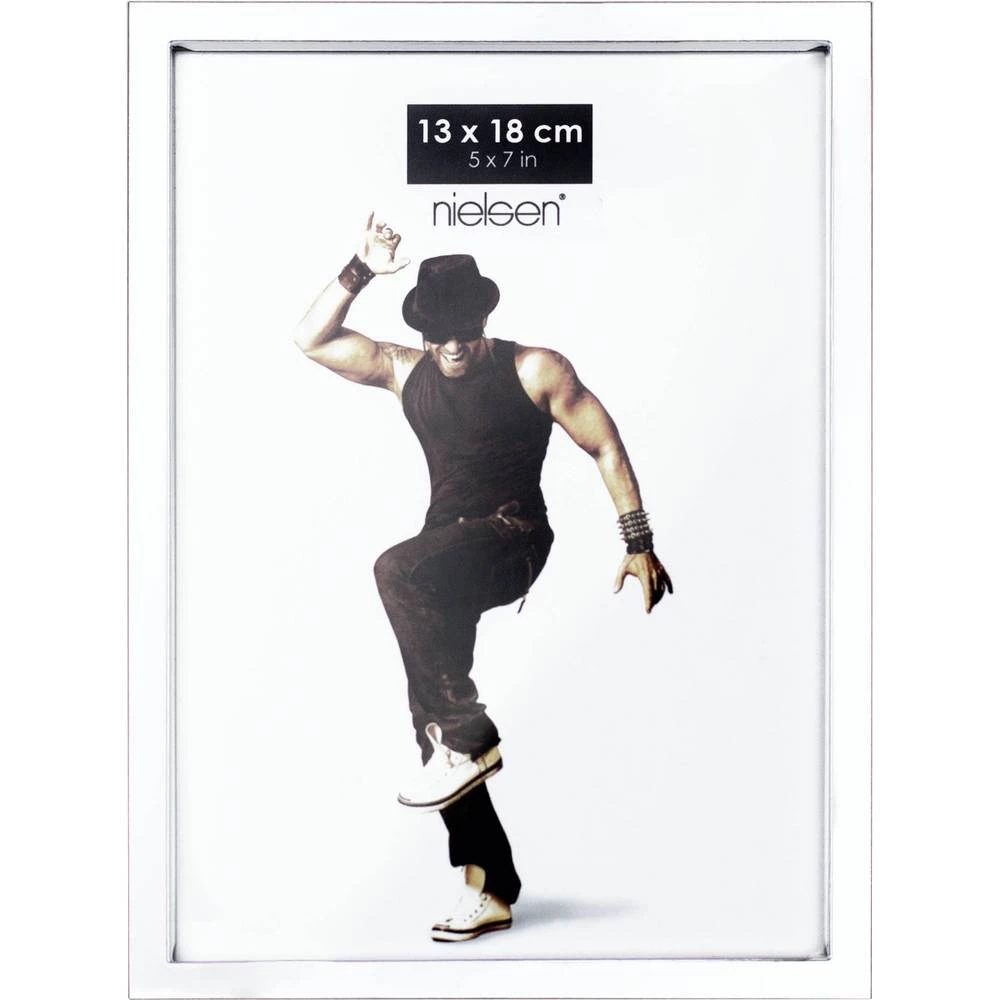 Nielsen Design 8999 074 izmjenjivi okvir za slike Format papira: 13 x 18 cm srebrna slika