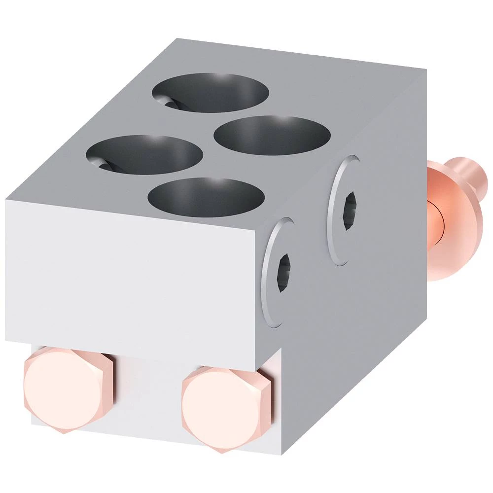 Stezaljka okruglog vodiča TA7.2 4 x 600…750 kcmil za 4 kabela - 1 kom. Pribor ... Siemens 3VA9771-0JJ44 #####Rundleiteranschlussklemme 1 St. slika