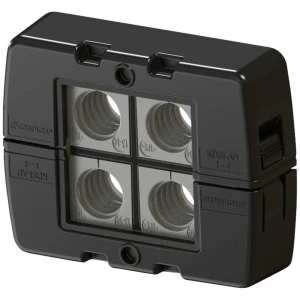 CONTA-CLIP KDSI-SET 1-4 BK kabelska uvodnica     poliamid 6.6 crna 1 St. slika