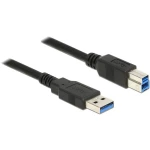 Delock USB kabel USB 3.2 gen. 1 (USB 3.0) USB-A utikač, USB-B utikač 0.50 m crna 85065