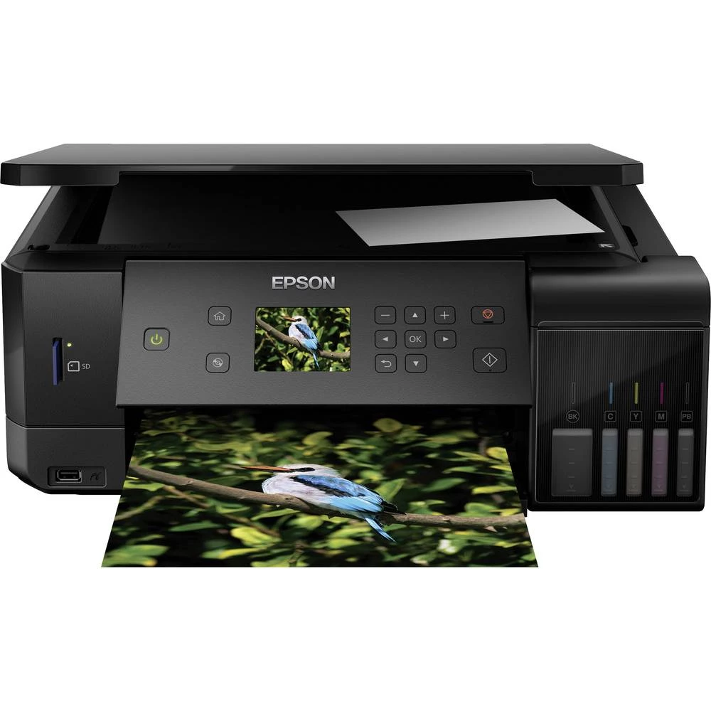 Epson EcoTank ET-7700 Inkjet višenamjenski printer A4 Štampač, Skener, Mašina za kopiranje LAN, WLAN, Duplex, Sustav spremnika t slika