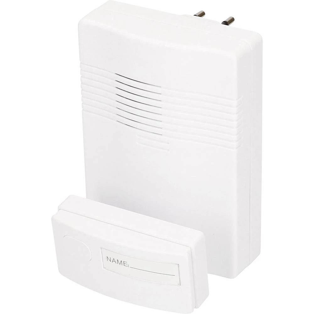 Max Hauri AG 102989 bežični gong kompleT-set s natpisnom pločicom slika