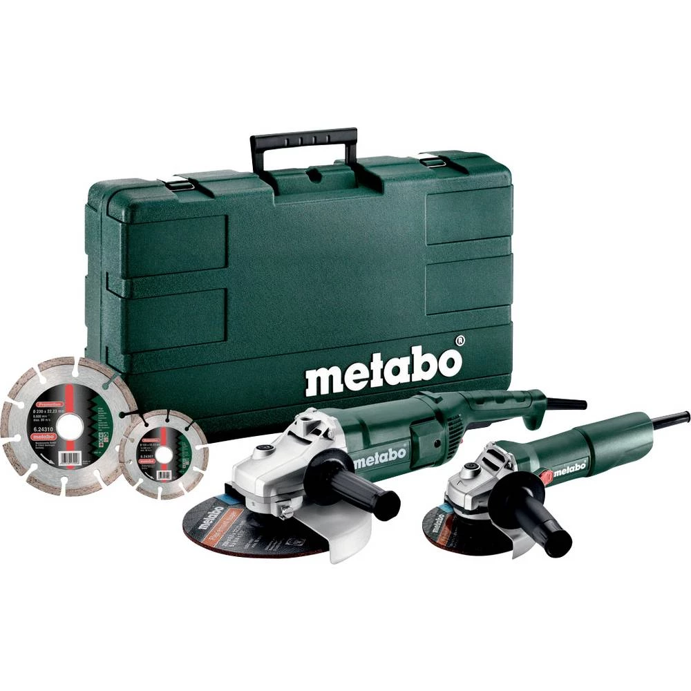 Metabo    WE 2200-230 + W 750-125    685172510    kutna brusilica            uklj. kofer slika