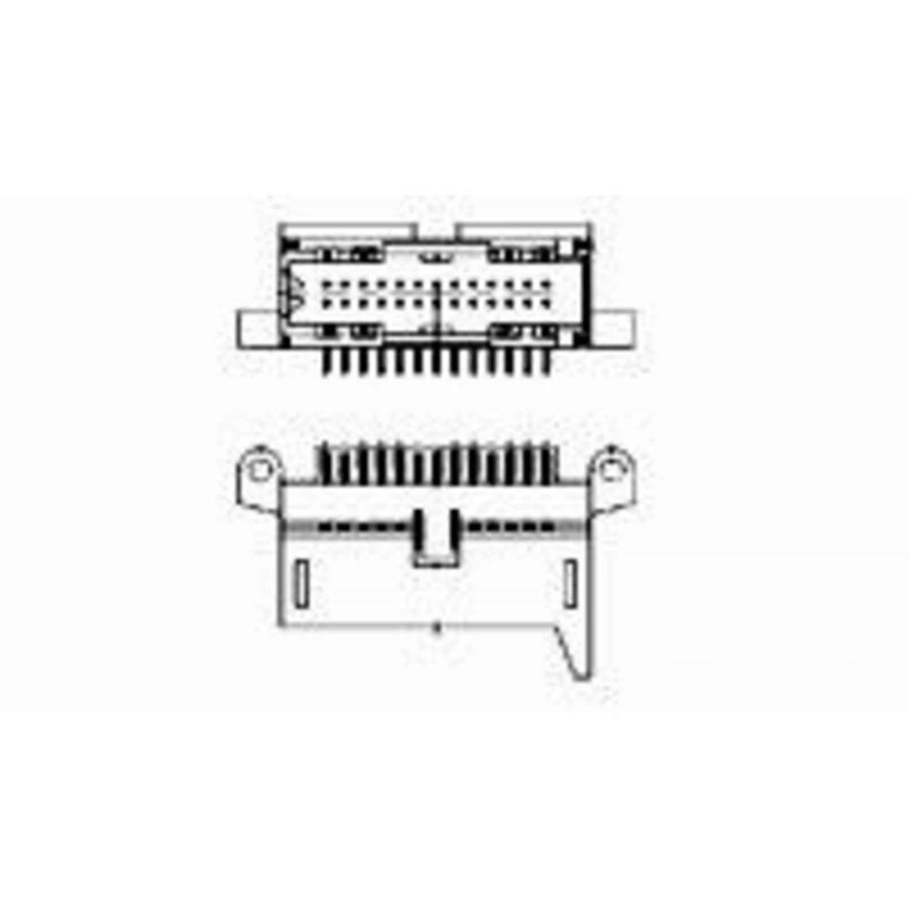 TE Connectivity AMPMODU Shrouded HeadersAMPMODU Shrouded Headers 1-827880-2 AMP slika