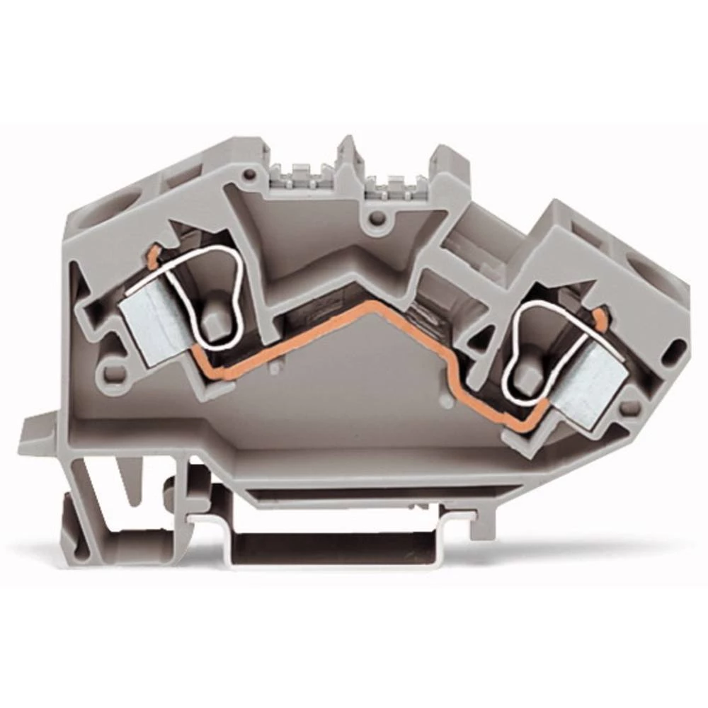 WAGO 784-992 prolazna stezaljka 10 mm opruga Dostupnost: l siva 25 St. slika