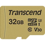 microSDHC kartica 32 GB Transcend Premium 500S Class 10, UHS-I, UHS-Class 3, v30 Video Speed Class Uklj. SD-adapter