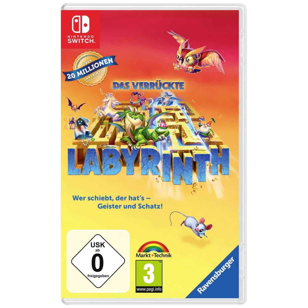 Das verrückte Labyrinth Nintendo Switch USK: 0 (USK0PS00) slika