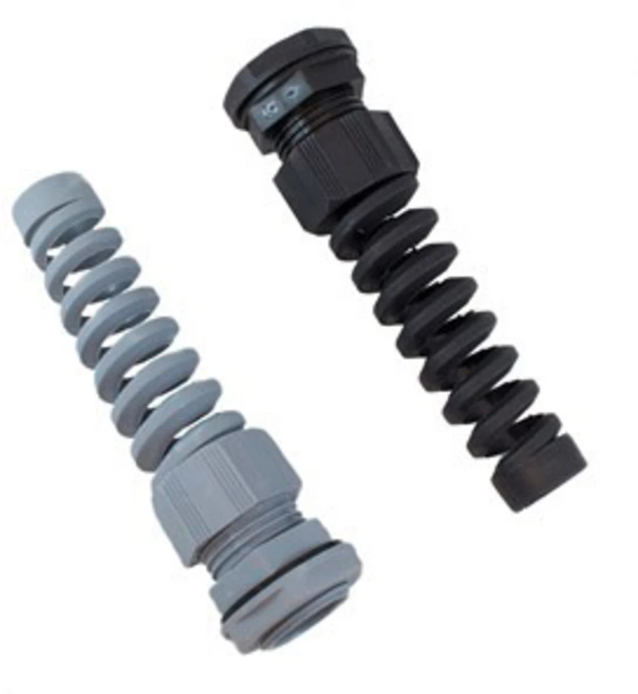 Kabelska uvodnica S učvrsnom maticom PG13 PA6 Crna AlphaWire PPS13 BK080 1 ST slika