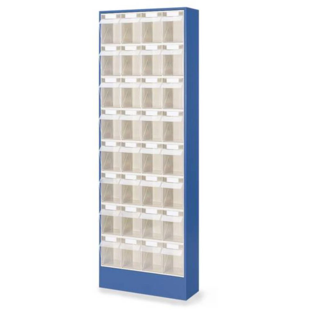 Spremnik za sklopive kutije (Š x V x d) 634 x 1820 x 200 mm Prozirna 1658068 1 ST slika