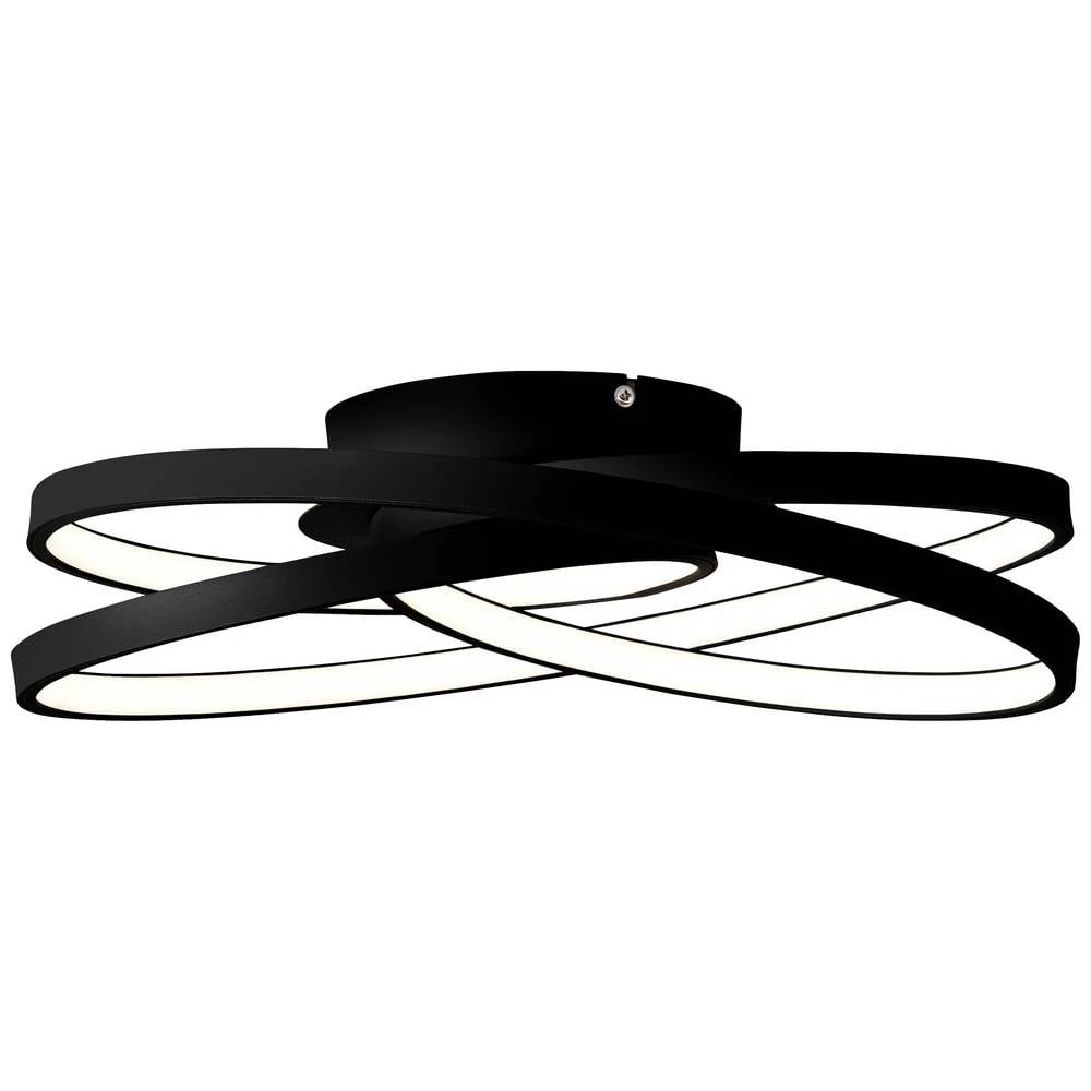 Brilliant G96894/06 Labyrinth LED stropna svjetiljka LED Energetska učinkovitost 2021: E (A - G) 40 W crna slika