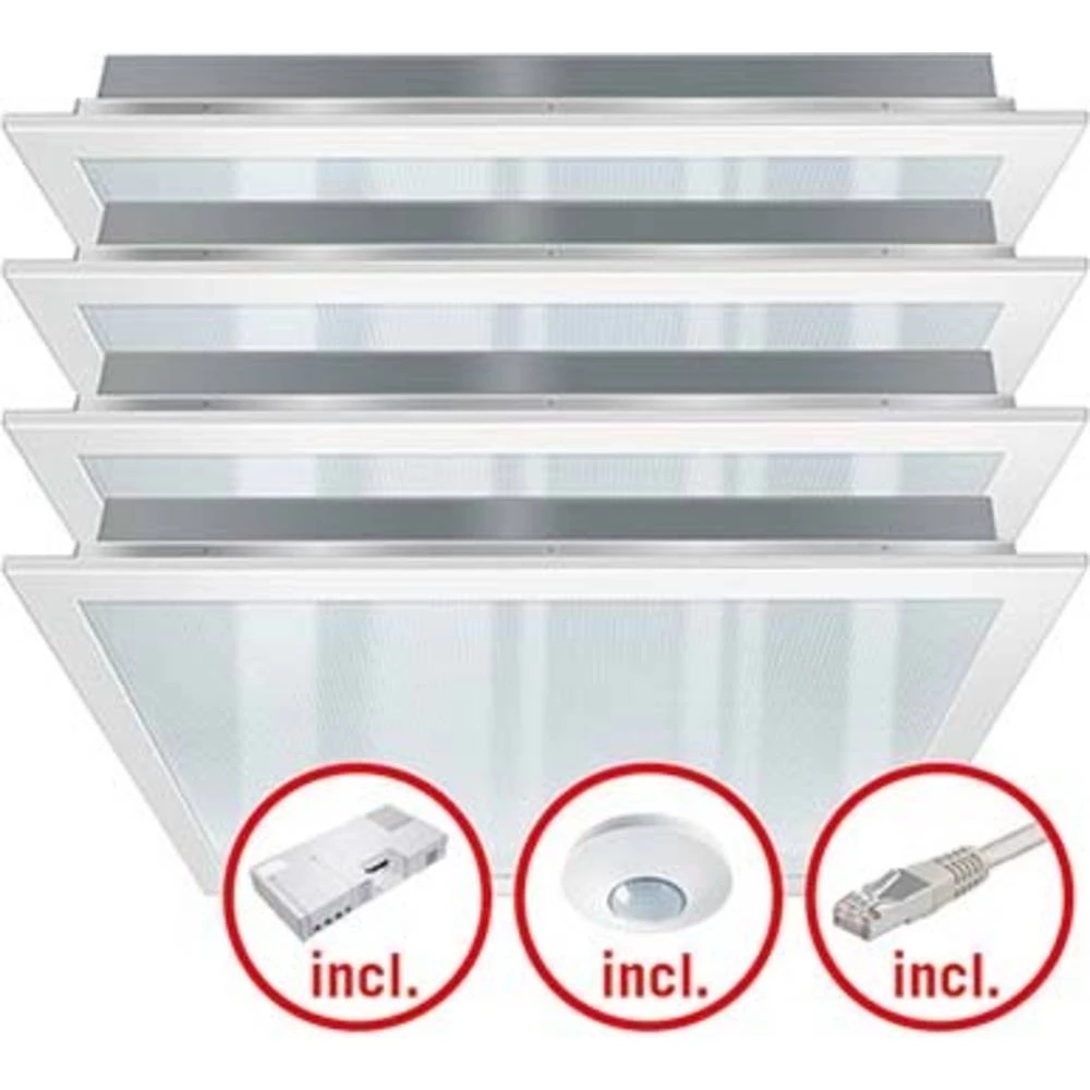 LED svjetlosni set LED LED fiksno ugrađena ESYLUX PNLCEL #EQ10122453 EQ10122453 Bijela slika