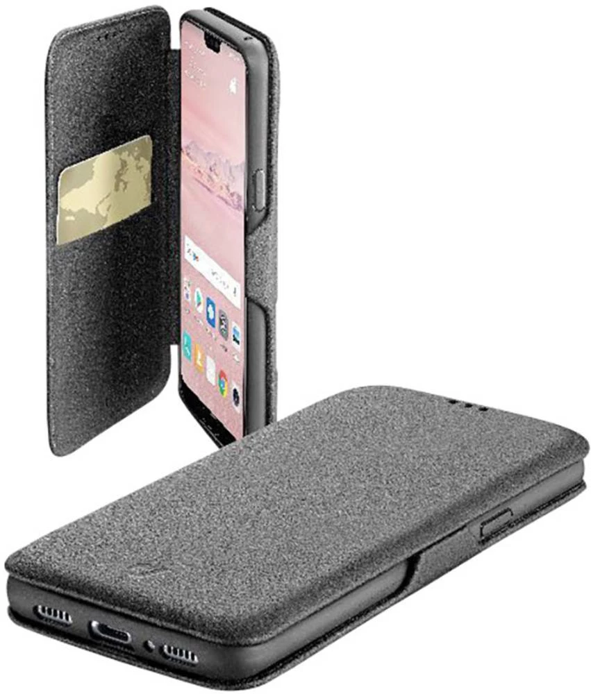Cellularline BOOK CLUTCH Huawei P20 Blac slika