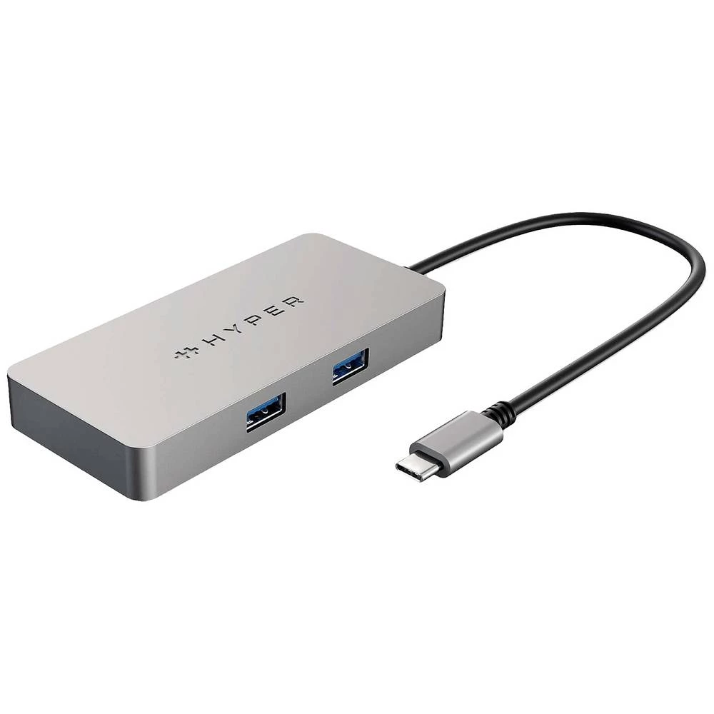 Targus HDMB2-GL 2 ulaza USB-C™ (3.2 gen. 2) čvorište s više priključaka  srebrna slika