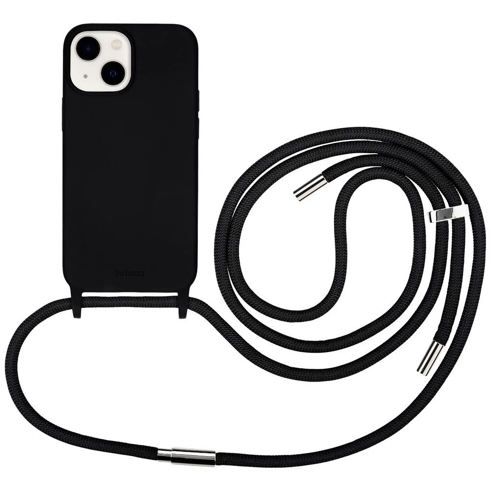 Artwizz HangOn Case Silicone case Apple iPhone 13 mini crna slika