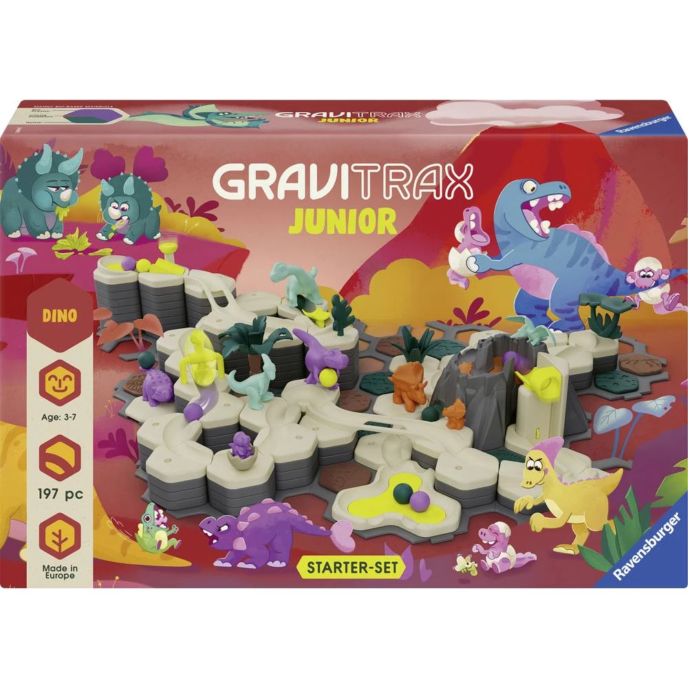 Ravensburger 24845 GraviTrax Junior - Starter-Set XXL Dino slika