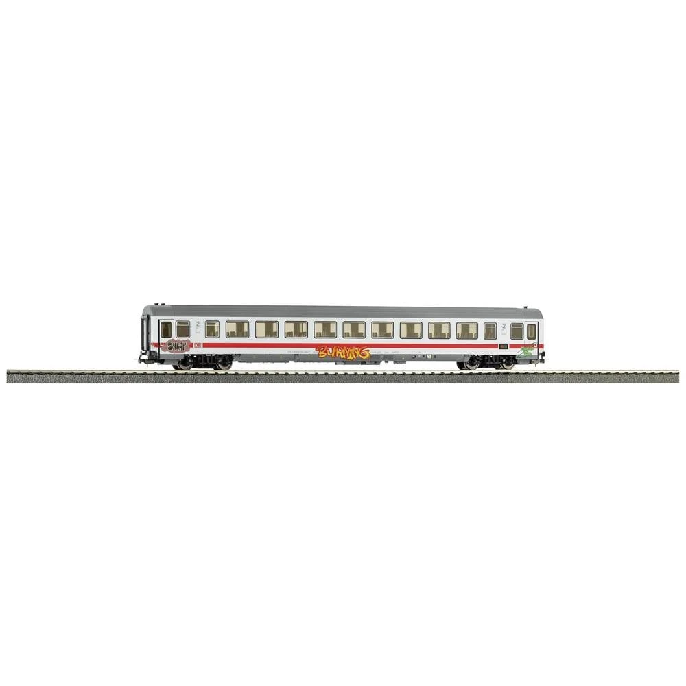 Piko H0 58848 H0 osobni automobil Bpmz 284 DB AG 2. razred s grafitima slika