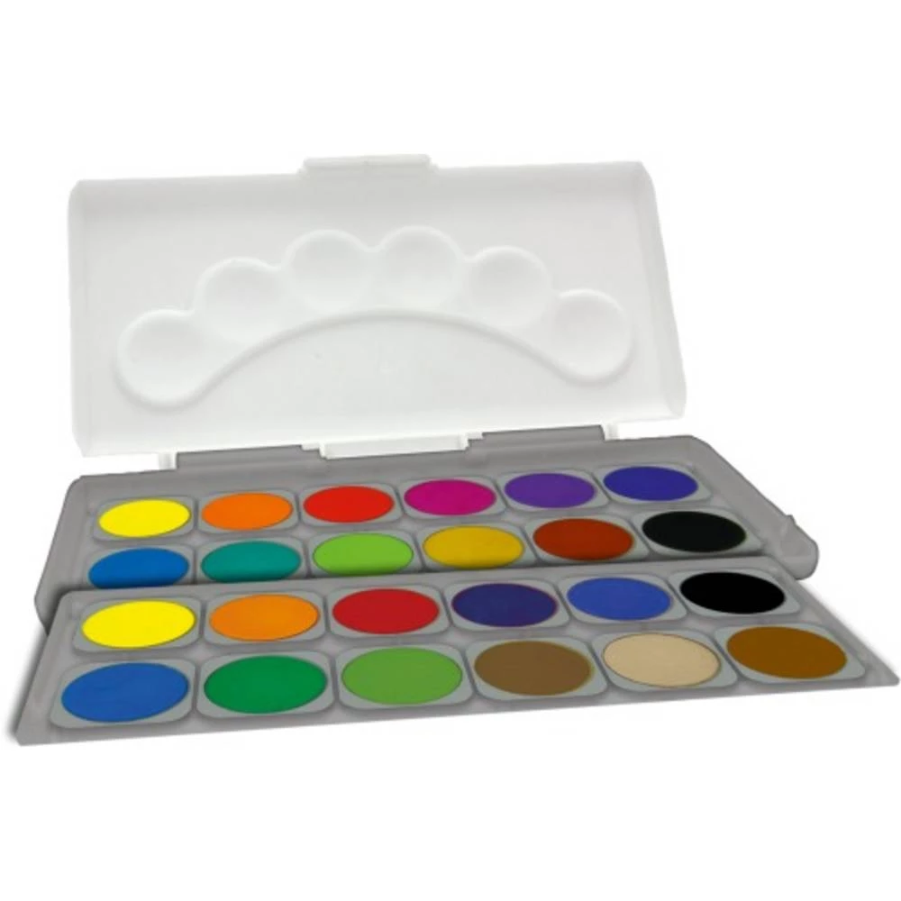 STYLEX Stylex 24er Schuldeckfarbkasten 28179 slika