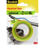Izolacijska traka Scotch® Žuta, Zelena (D x Š) 10 m x 15 mm 3M 4401YG 1 Role