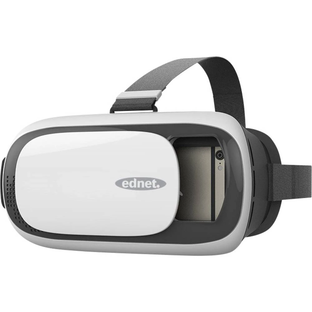 Virtual Reality naočale, bijela, srebrna, crna slika