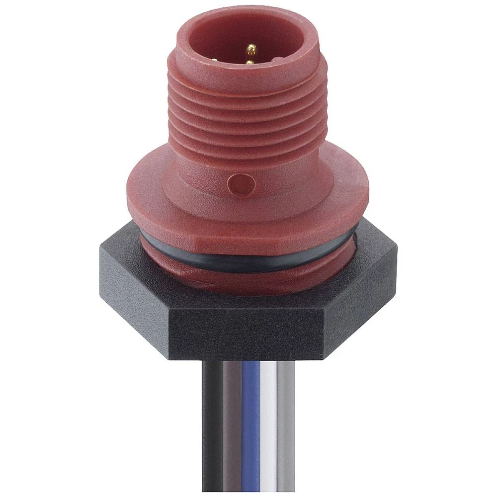 Lutronic 1230 04 T16CW103 0,5m ugradbeni konektor za senzor/aktivator M12 utikač, ugradni Broj polova: 4 1 St. slika