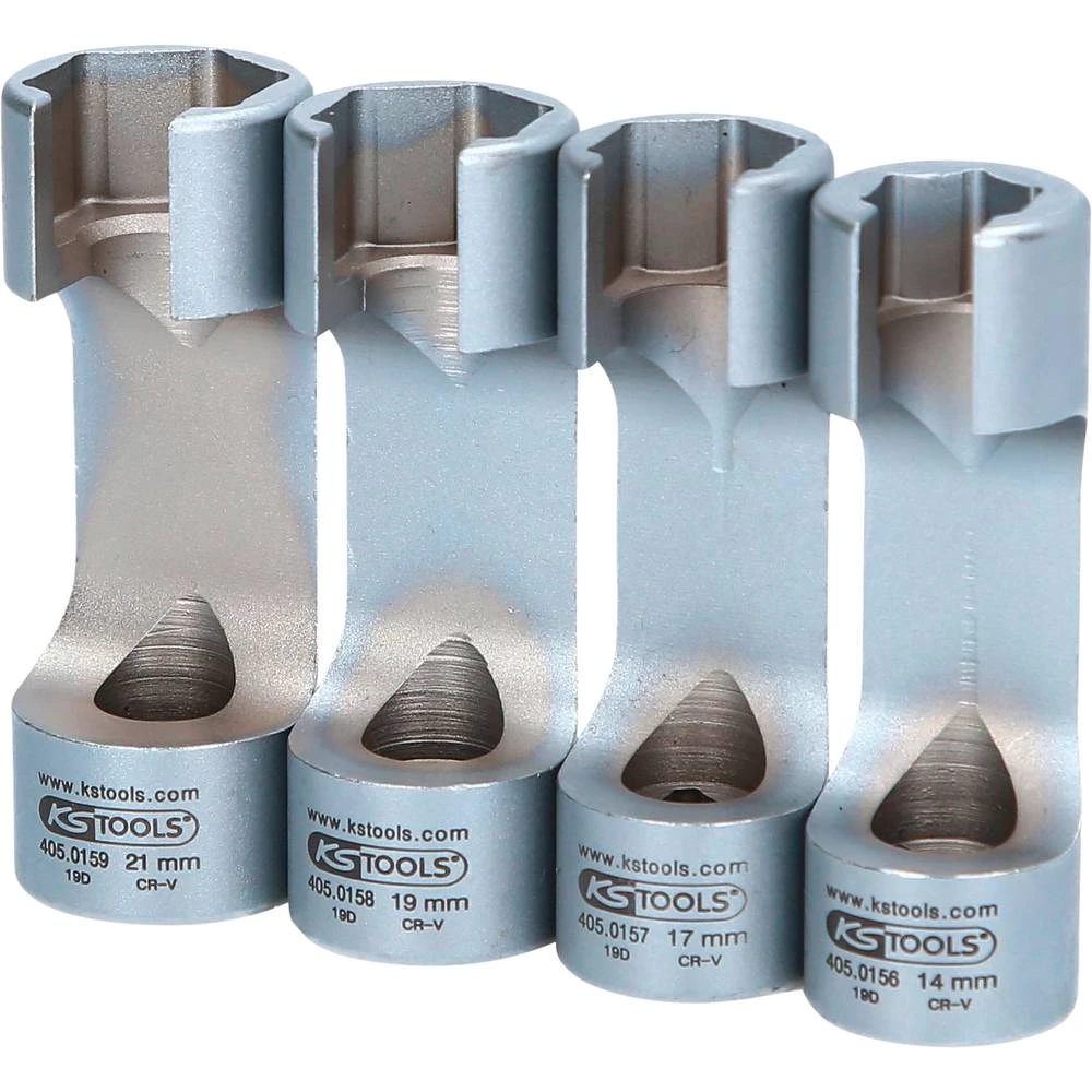 KS Tools 405.0155 3/8" set ključeva za specijalni vod za ubrizgavanje, 4 kom slika